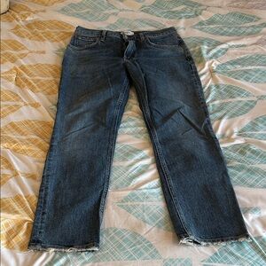 Agolde Indigo Straight Leg Jeans